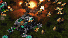 prottoss attacking the map
